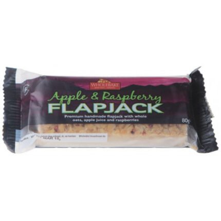 Apple & Raspberry Flapjack