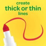 ASDA CRAYOLA - Super Tips Marker Set, Washable Markers, 100 Unique Colors, Art Set for Kids, 100 Count - Image 5