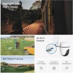 Tapo C501GW Pan/Tilt 4G LTE Outdoor Security Camera, No WiFi Needed, 1080P Full HD, 360° Motion Tracking, No Monthly Fee, AI Detection, Starlight Colour Night Vision, Dual Mode 4G SIM card or PoE - Image 4