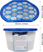 ANSIO Dehumidifier Disposable Pack of 10 Room Moisture Absorber Condensation Remover De Humidifiers for Damp, Mould in Home, Bathroom, Window, House, Kitchen, Wardrobe, Bedroom Interior Moisture Traps - Image 4