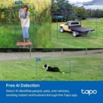Tapo C501GW Pan/Tilt 4G LTE Outdoor Security Camera, No WiFi Needed, 1080P Full HD, 360° Motion Tracking, No Monthly Fee, AI Detection, Starlight Colour Night Vision, Dual Mode 4G SIM card or PoE - Image 5