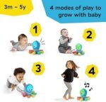 Baby Einstein Ocean Explorers Go Opus Go Crawl & Chase Activity Toy with Music Lights and Learning Content for Ages 3 months to 5 years. - Image 2