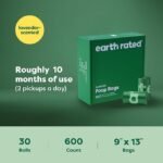 Earth Rated Dog Poo Bags Value Pack, Leak-Proof and Extra-Thick Pet Waste Bags for Big and Small Dogs, Refill Rolls, Lavender Scented, 600 Count - Image 4
