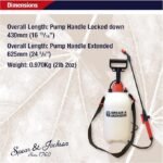 Spear & Jackson 5LPAPS 5 Litre Pump Action Pressure Sprayer - Image 4