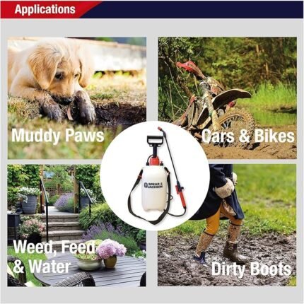 Spear & Jackson 5LPAPS 5 Litre Pump Action Pressure Sprayer