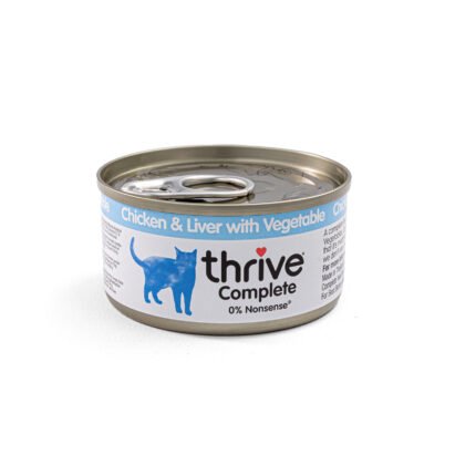 Chicken and Chicken Liver with Vegetables Complete Wet Cat Food