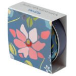 Pretty Blue Floral Lip Balm in Tin | Single | Little Gift | Cracker Filler - Image 2