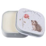 Cute Hedgehog | Wrendale Honey & Vanilla Lip Balm Tin | Cracker Filler | Little Gift